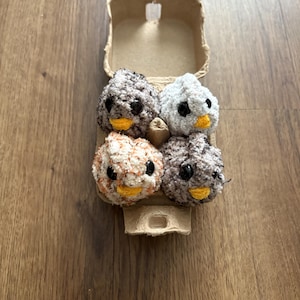 Verschiedene Amigurumi Küken: 4