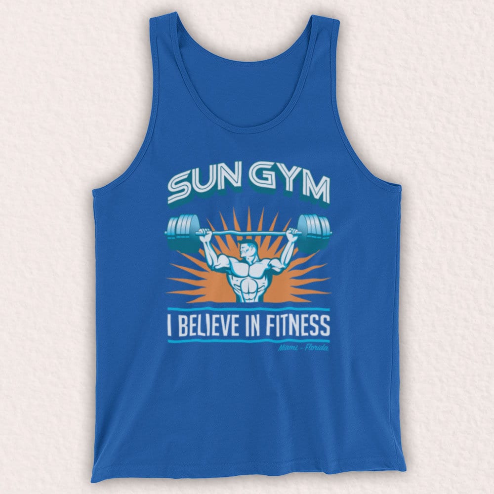 Sun Gym I Believe in Fitness Miami Florida Workout - Etsy Canada