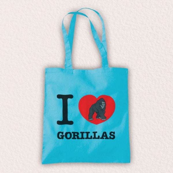 Gorilla Shopping Bag Etsy UK