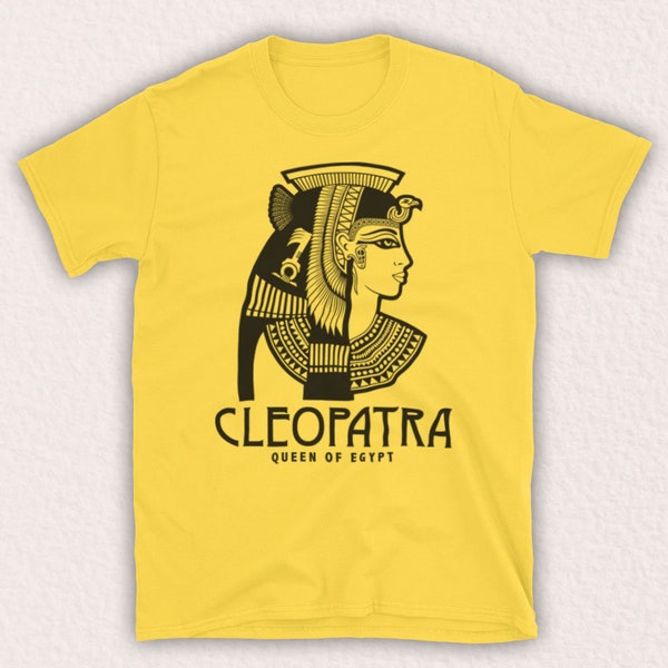 Cleopatra Queen Of Egypt Egyptian Pharoah Historical Icon Heroine Unofficial Mens T-Shirt Choose From 15 Colour Options