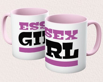 Essex Girl Slogan Funny Essex County Slogan Only Way Mug non officiel Choisissez parmi 10 options de couleur