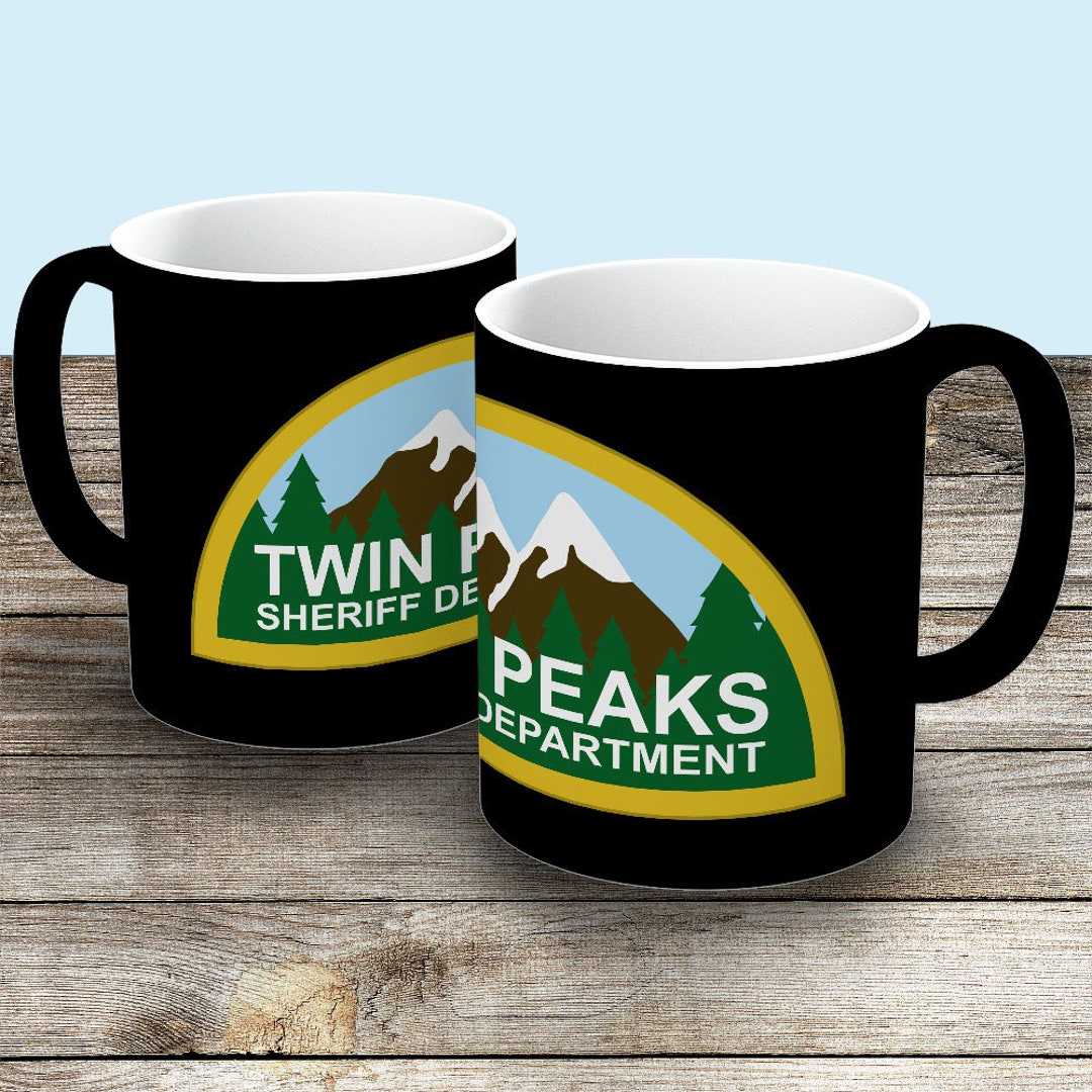 Twin Peaks Sheriff Department Logo Police David Lynch Cult Drama TV