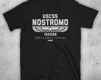 Alien USCSS Nostromo 180286 Spaceship Sci Fi Film Weyland Yutani Mens T-Shirt All Sizes And Colours