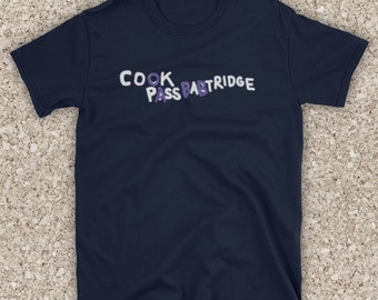 Cook Pass Babtridge Alan Partridge C**k P**s Comedy TV Car Graffiti Mens T-Shirt All Sizes And Colours