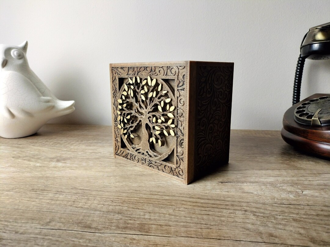 Tree of Life Jewelry Music Box. Custom Music Box. Jewelry Music Box