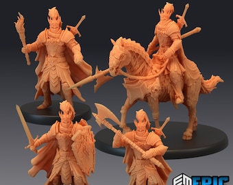 Death Knight / Evil Paladin | Epic Miniatures | Restless Bones | 3d Printed | 4k Resin | DnD | Tabletop | RPG | Fantasy | Gamer Gift