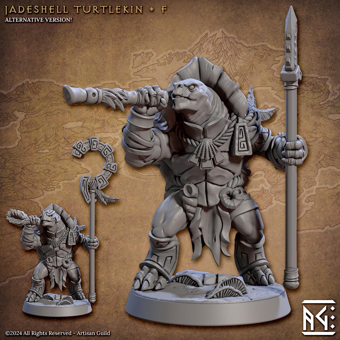 Turtle Servant Ringer Turtlefolk\tortle Ranger Mini | Artisan Guild | Jadeshell Turtlekins ...