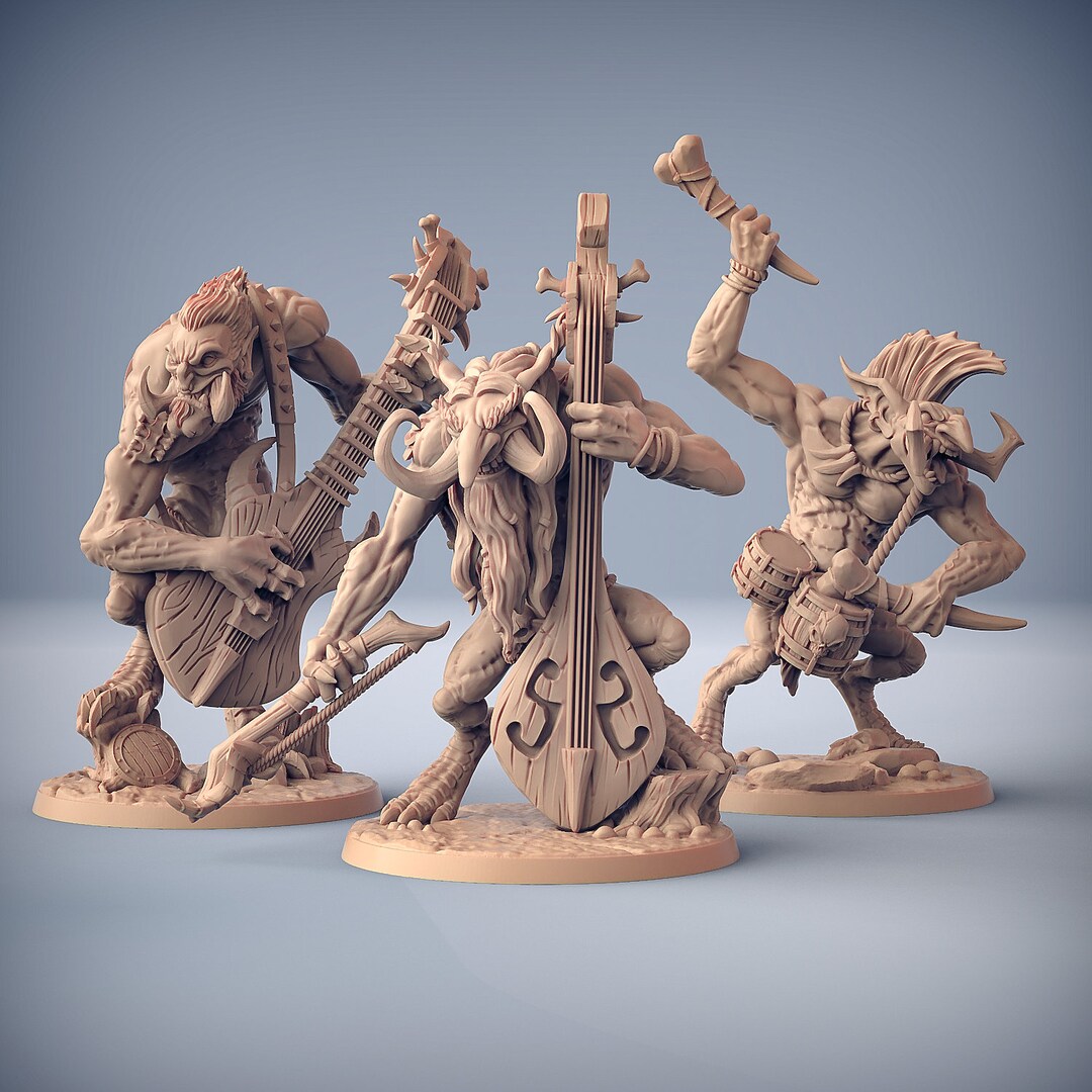 Rock 'n Troll Trio | Artisan Guild | Welcome Box | 3d Printed | 4k ...