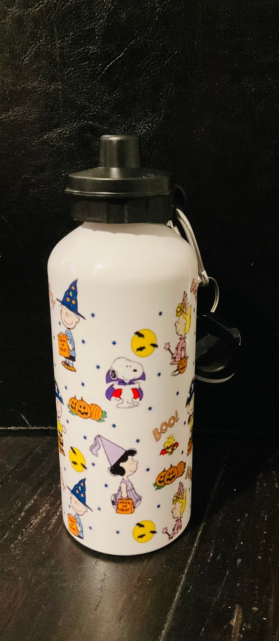 Halloween Reusable Water Bottle, Charlie Brown Kids Gift, Kids