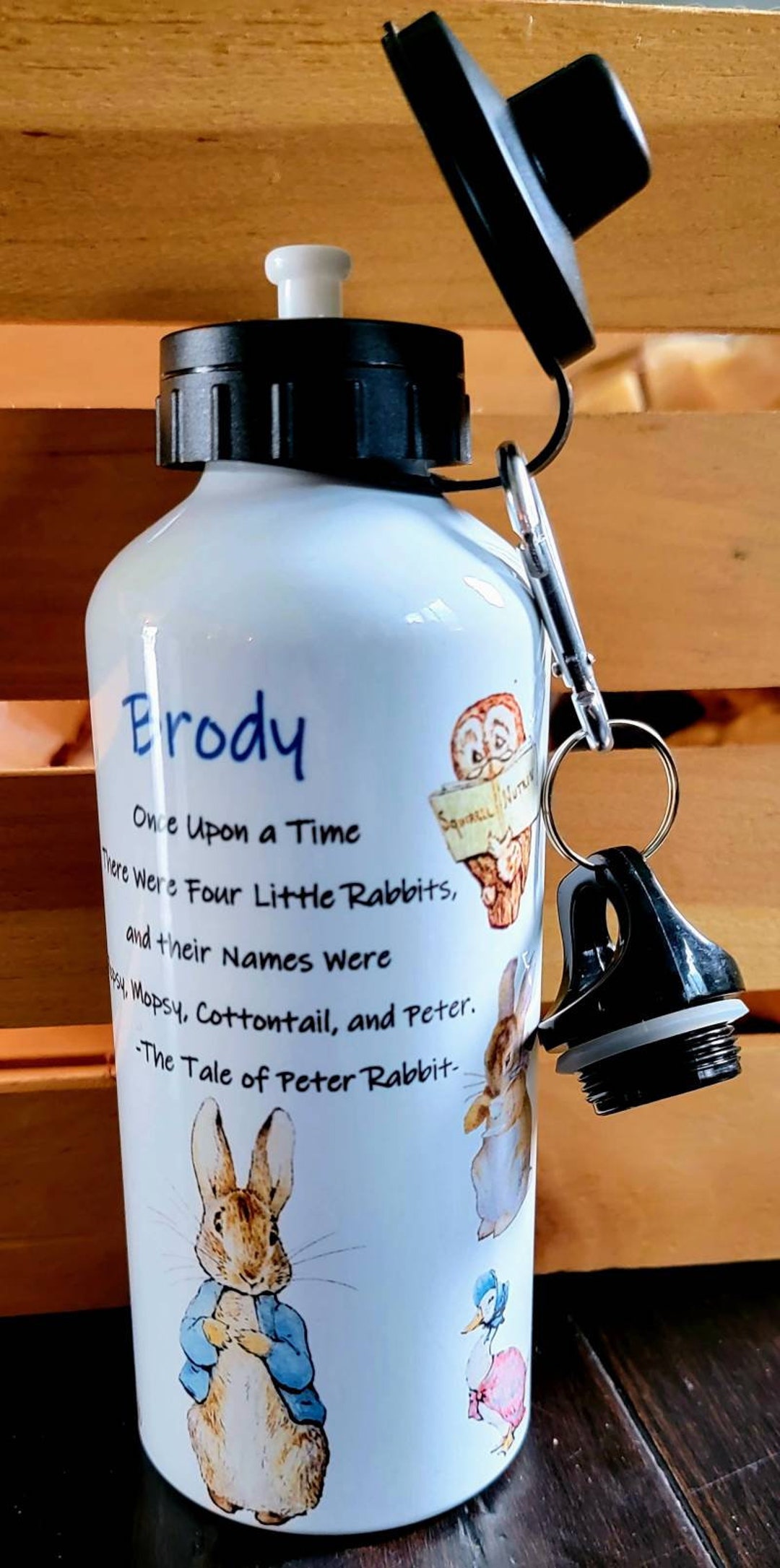 Reusable Water Bottle Peter Rabbit Water Bottle Kids Water Etsy