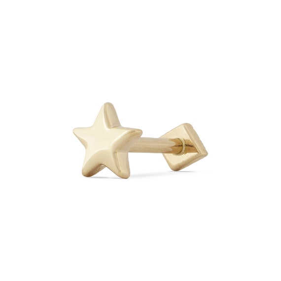 Star Studded Danglers (Wear 2 ways) - 14K Solid Gold – Adroit Jewelry LLC
