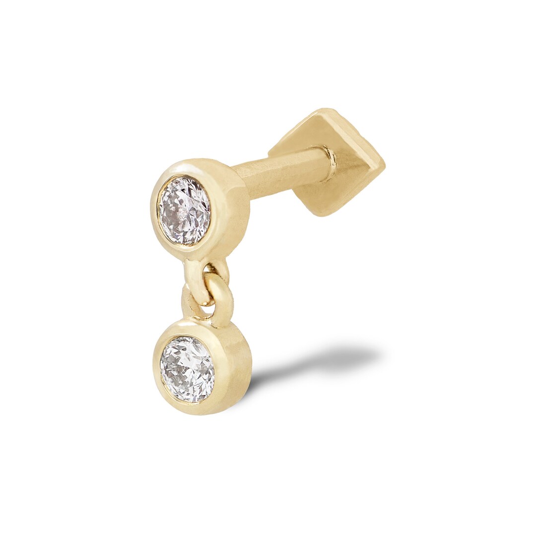 Serpent Snake Solid Gold Flat Back Stud, Flat Earring Backs, Nap Earrings,  Sleeper Earrings, 14K Yellow Gold, 14K White Gold - 5mm 6.5mm 8mm –  Valensole Jewelry