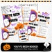 You've Been Booed Printable You've Been Booed Halloween Activity Boo ...