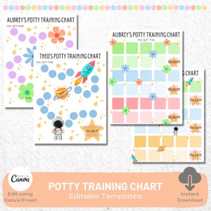 Potty Training | Potty Training Chart | Potty Training Sticker Chart | Potty Training Chart Printable | Potty Training Reward Chart |