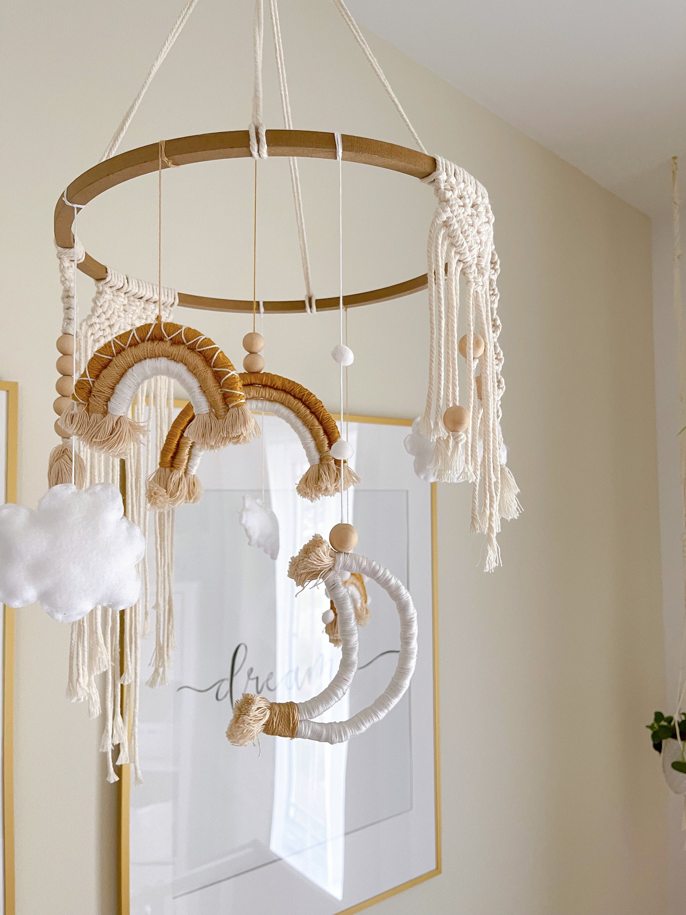 Mobile Macramé Baby Unisex Etsy