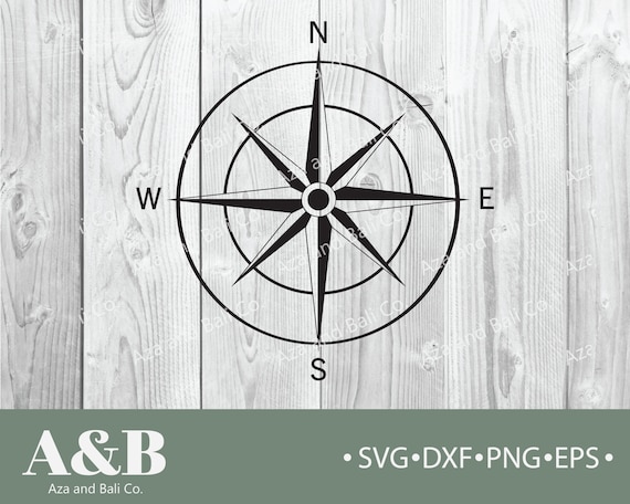 Compass Digital Bundle, Compass SVG, Nautical Compass Svg, Wind Rose SVG,  Digital Files for Cricut, Silhouette, and other devices