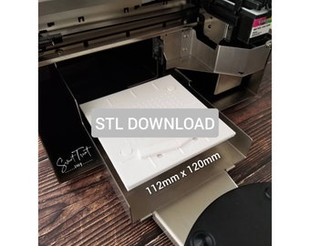 Milton Tray current 112 x 120 for EDDIE. This STL FILE needs to be printed on a 3D printer. Approved printers have links in item description