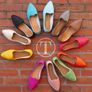 Chaussures frioulanes en raphia Large choix de couleurs artisanales Parfaites pour l'été image 1