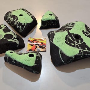Big Granite Set! Bolt on rock climbing holds, jugs pinches, BarnHolds Homewall Bouldering