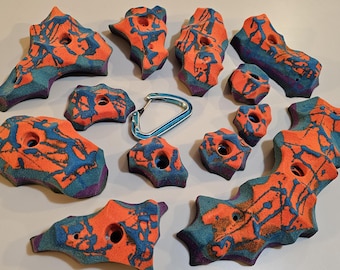 CUSTOM - Evil Knobs - BarnHolds, Rock Climbing Holds Set: Crimps, Jugs, Pinches