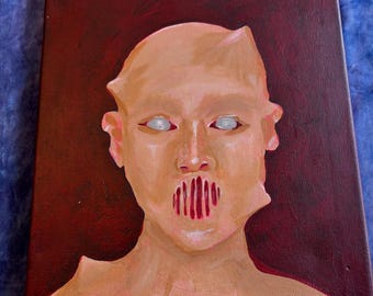 Finding Myself, Acrylic on stretched canvas