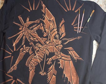 UK bleached hoodie