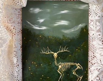 Forever in the Forest original painting