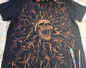 Bleach skull and thorns
