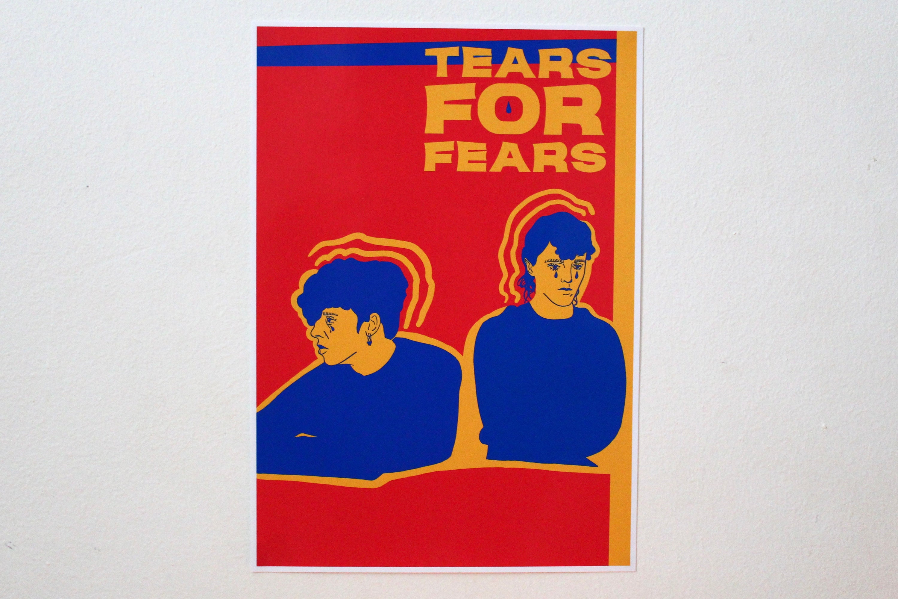 Tears For Fears Everybody wants to rule the world  Poster for Sale by  Etaaterangz