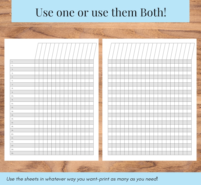 Grading Sheets, Classroom Grading Sheets, Classroom Student Lists ...