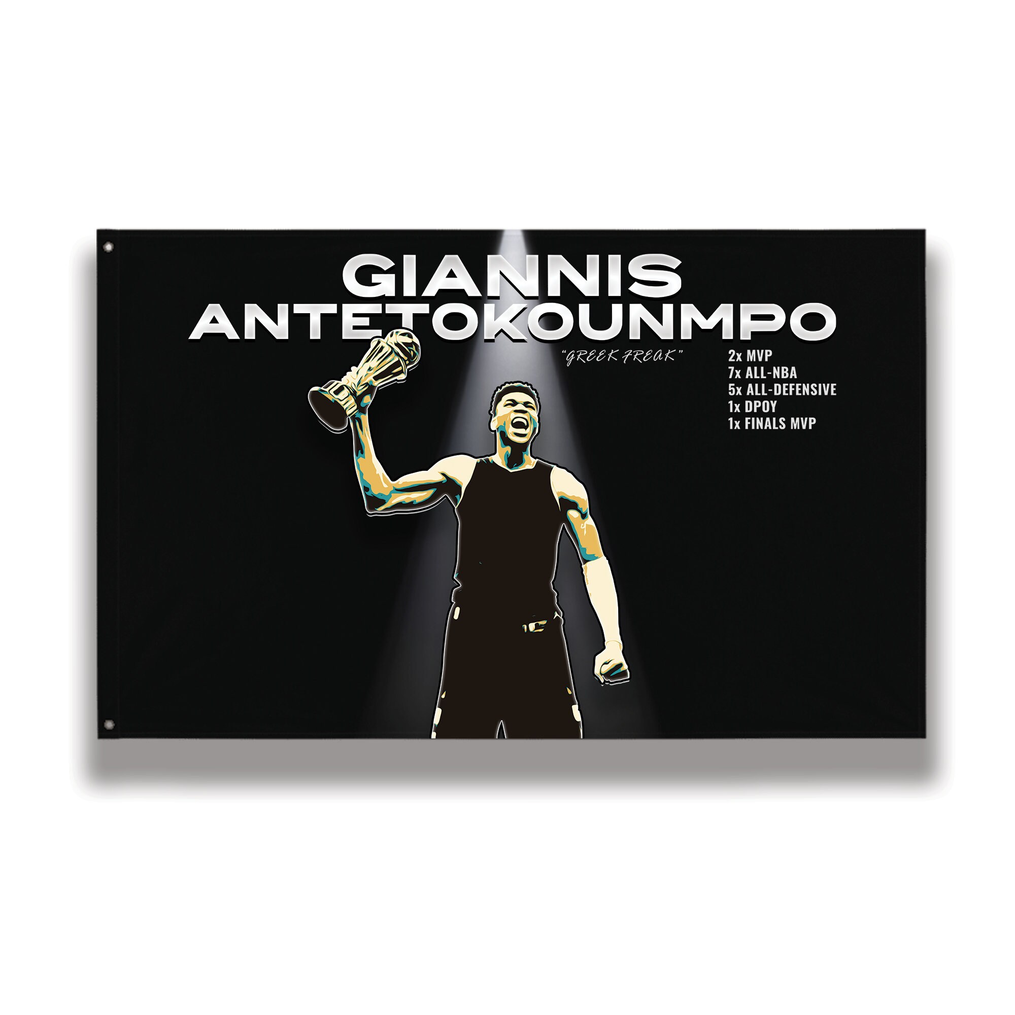 Giannis Antetokounmpo greek Freak Flag - Etsy