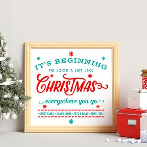 Es beginnt, viel wie Weihnachten SVG + PNG auszusehen