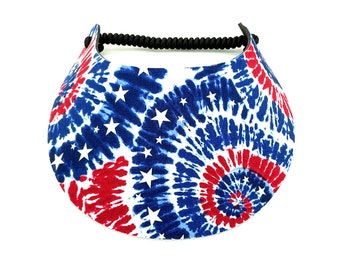 America Themed Patterns Foam Sun Visor