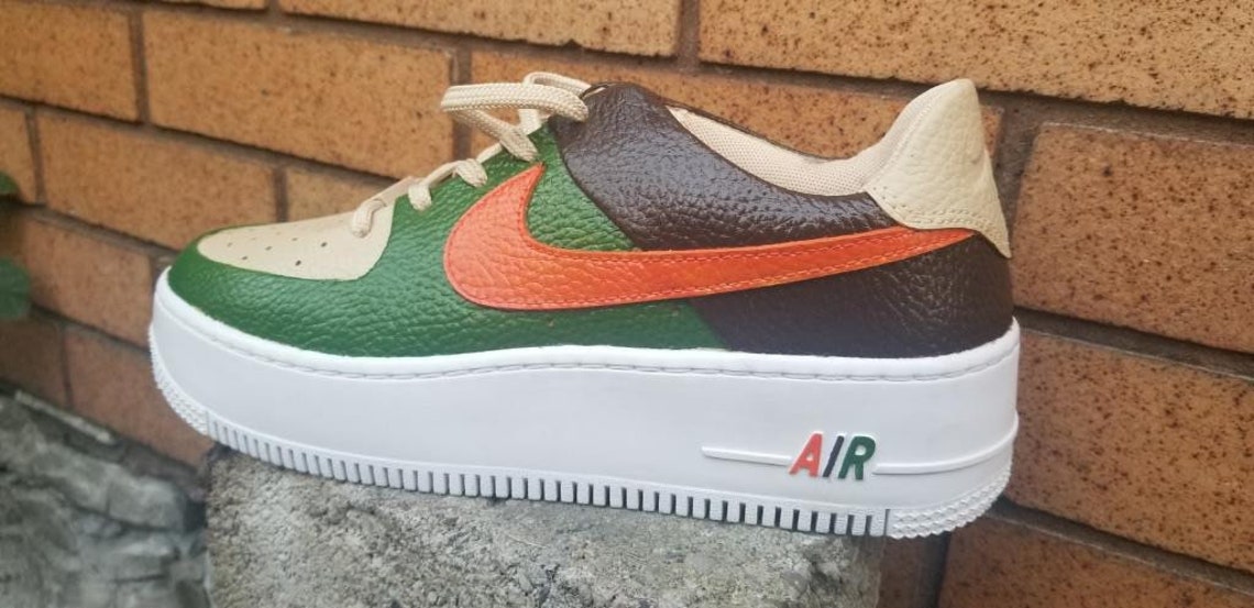 painted air force ones