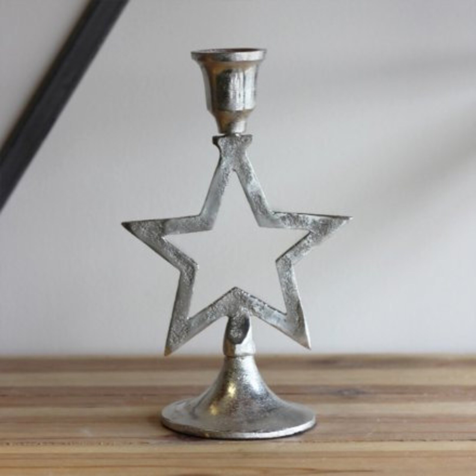 Metal star candle stand Etsy