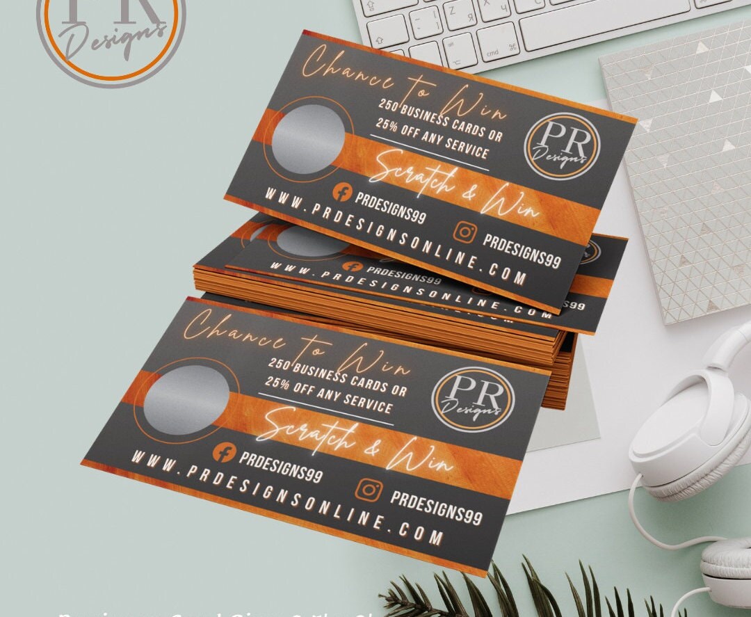 Scratch & Win Cards (QTY:200) - Etsy
