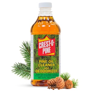 Crest o Pine Oil concentrate cleaner deodorant degreaser real pine 16oz