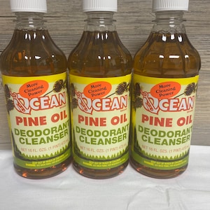 Ocean Pine Oil concentrate cleaner deodorant degreaser real pine 3 Bottles!