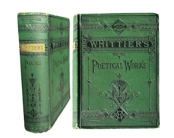 1929 the Poetical Works of John Milton Paradise Lost Antique Book