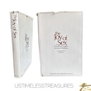 1972 The Joy of Sex: Cordon Bleu Guide to Lovemaking First Edition Vintage Book