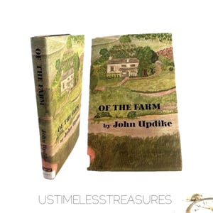 1965 Of the Farm by John Updike First Edition with Dust Jacket Vintage Book