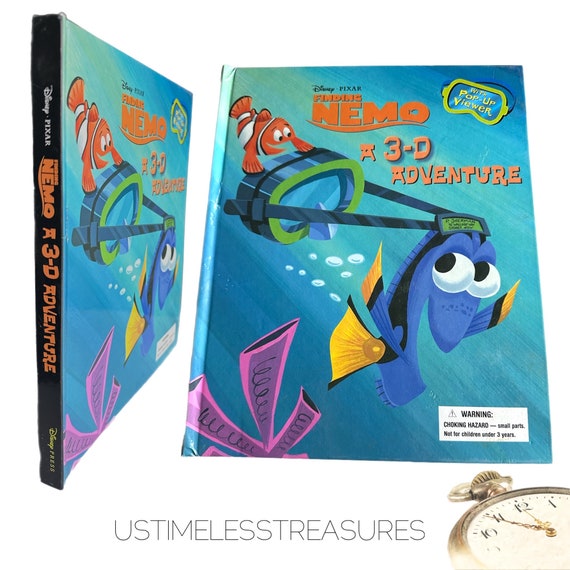 2003 Finding Nemo A 3D Adventure Disney Pixar Vintage Book - Etsy