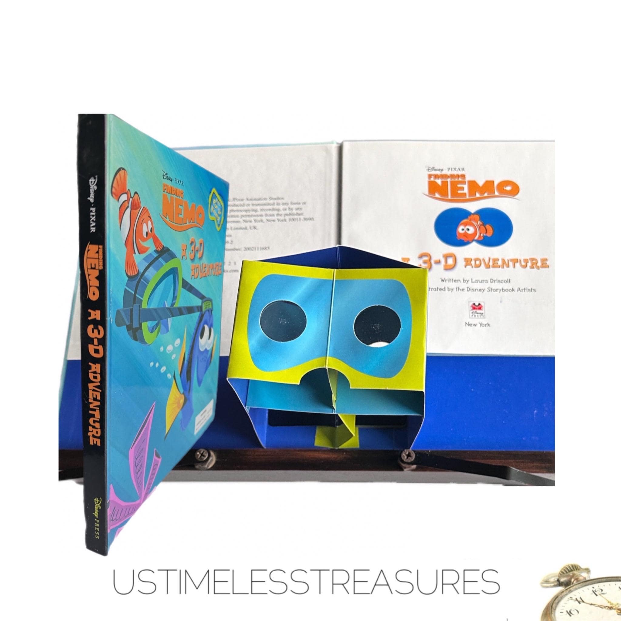 2003 Finding Nemo A 3D Adventure Disney Pixar Vintage Book - Etsy