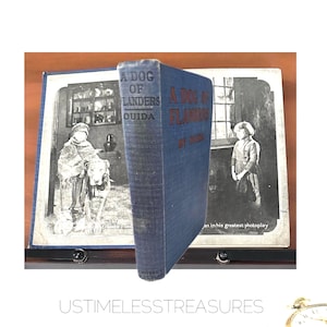 1915 A Dog of Flanders & Nurnberg Stove Jackie Coogan Edition Magical Tale Antique Book