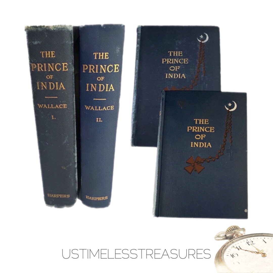 1893 First Editions the Prince of India Why Constantinople Fell