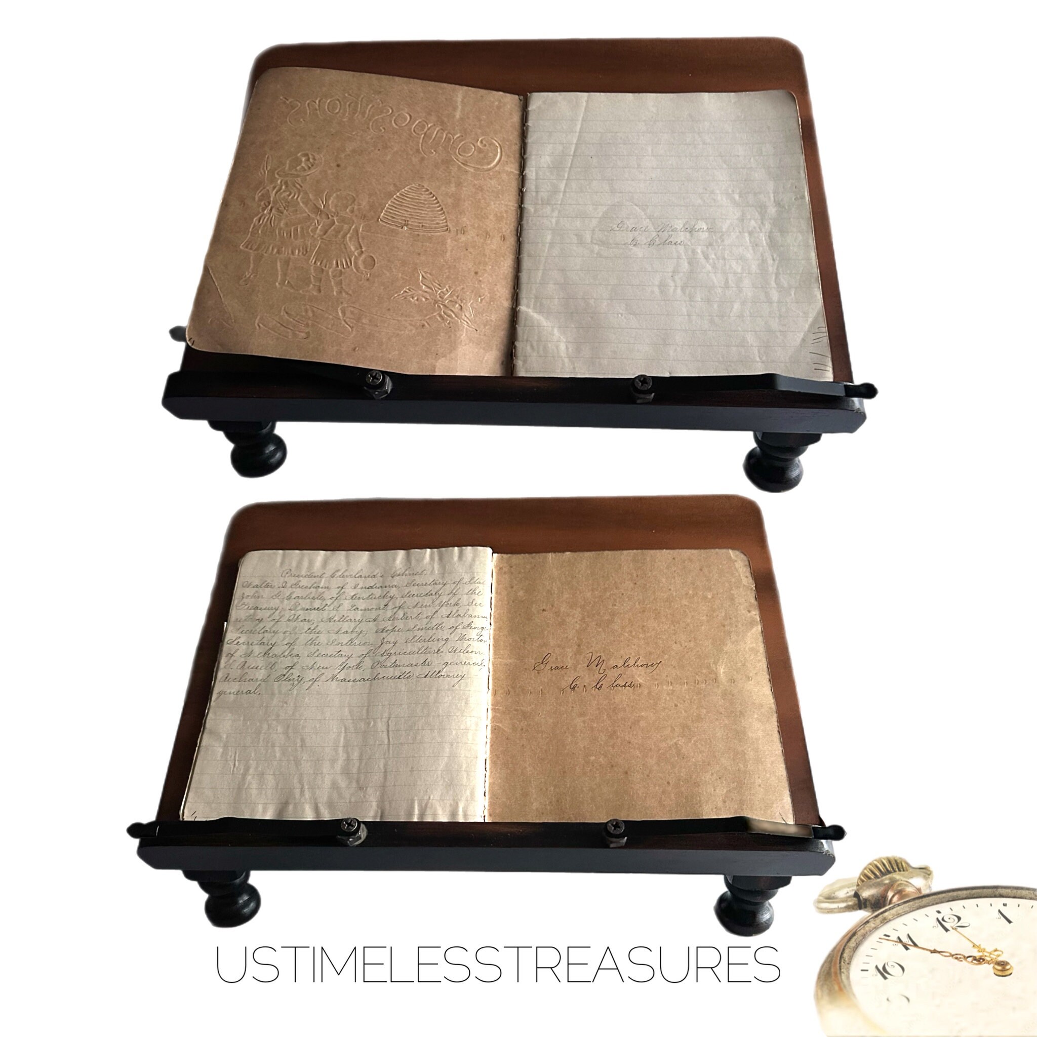 Circa Late 1800s - Early 1900s Composition Notebook for Sixth Grade ...