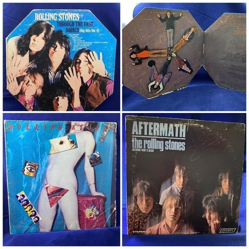 3 The shops Rolling Stones Original Vinyl LP Records