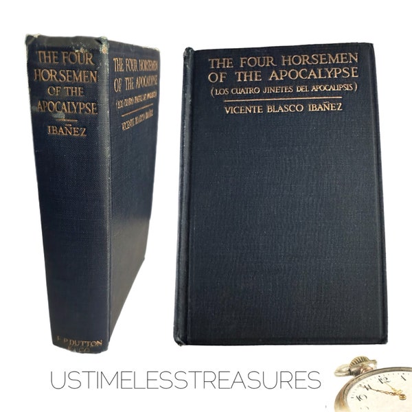 The Four Horsemen Book Etsy