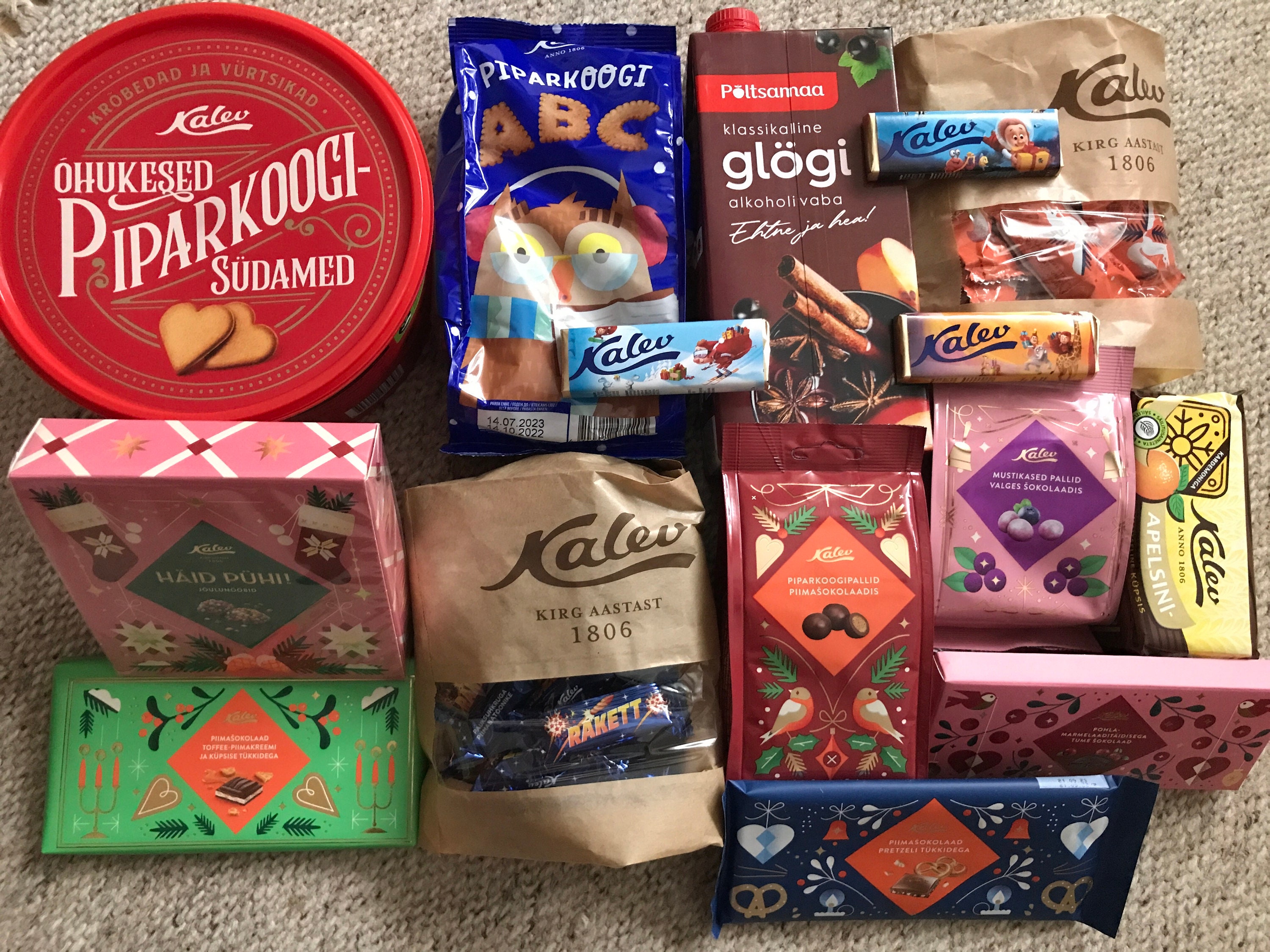 Weihnachts-Süßigkeiten-Boxen – Mini-Weihnachtsv Produktbild-Vorschau 1