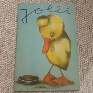 &quot;Deutsches Kinderbuch &quot;&quot;Jolli&quot;&quot; gedruckt in der ehemaligen DDR / DDR Ostdeutschland 1987. Vintage Bilderbuch.&quot; Liebevolle Illustrationen